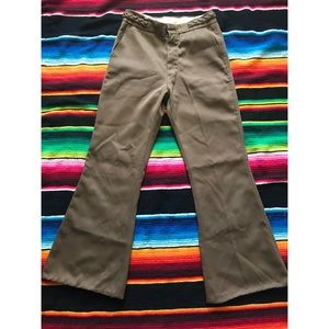 Bell Bottom Slacks ’s 1960’s Vintage Brand “Mann”